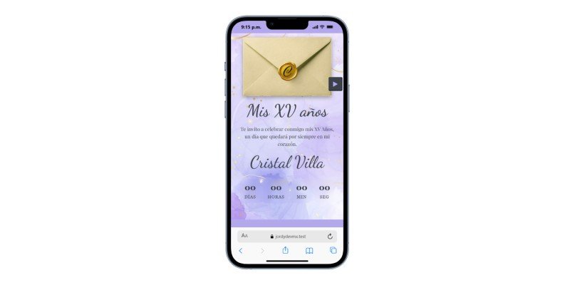 Invitación modelo-3_01 personalizada D’ZOAR Ciudad Juárez