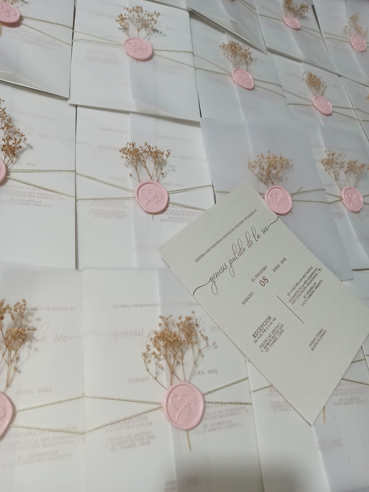 Invitación personalizada D’ZOAR Ciudad Juárez